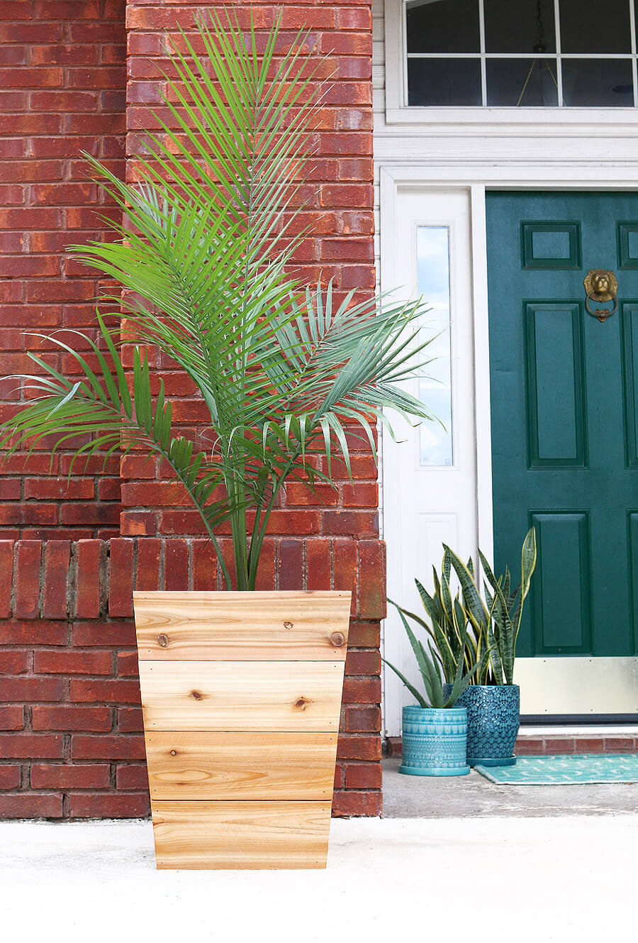 23 pretty front door flower pots to add personality to your home - 75