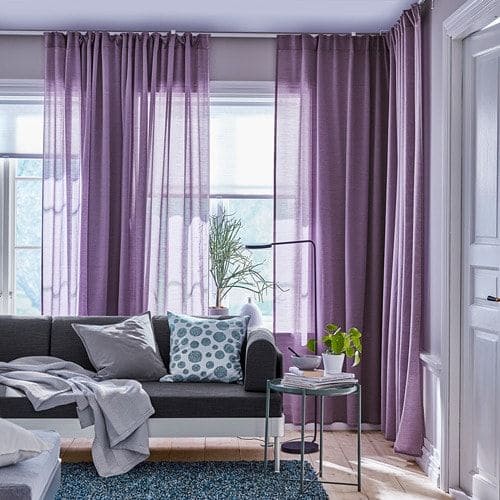 20 creative ideas for living room curtains - 147