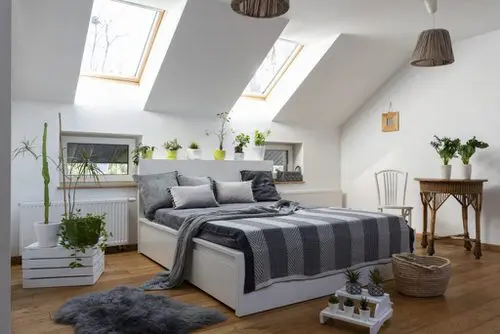 25 charming plant-filled attic room ideas - 79