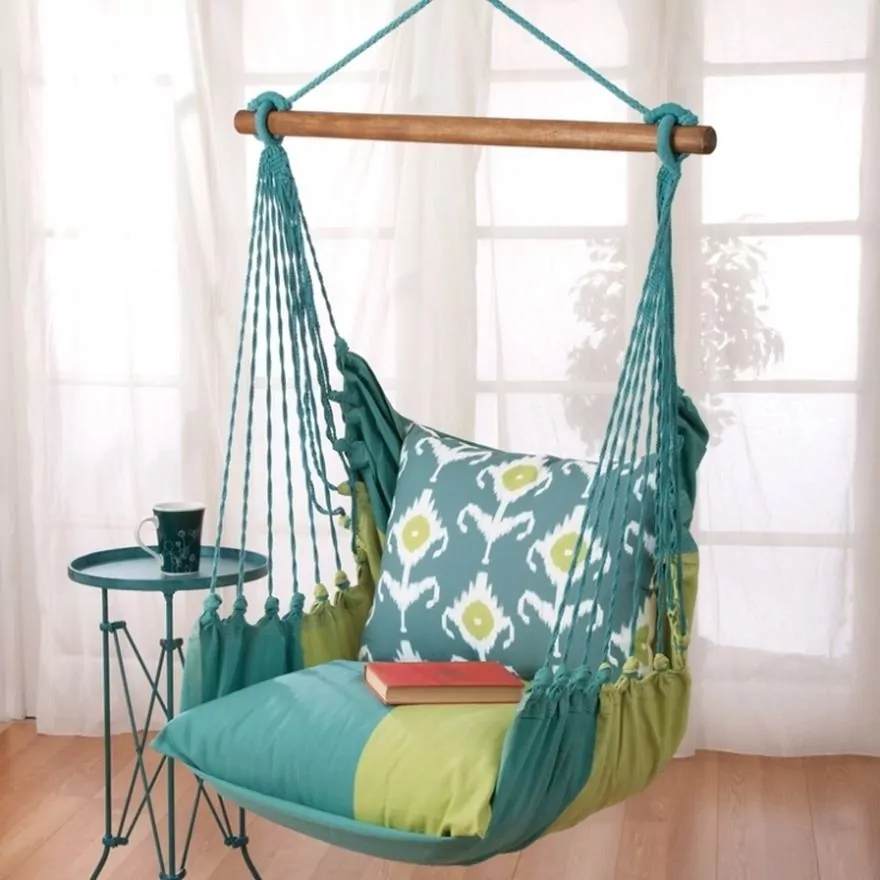 Decorate indoor ideas with hammocks - 73