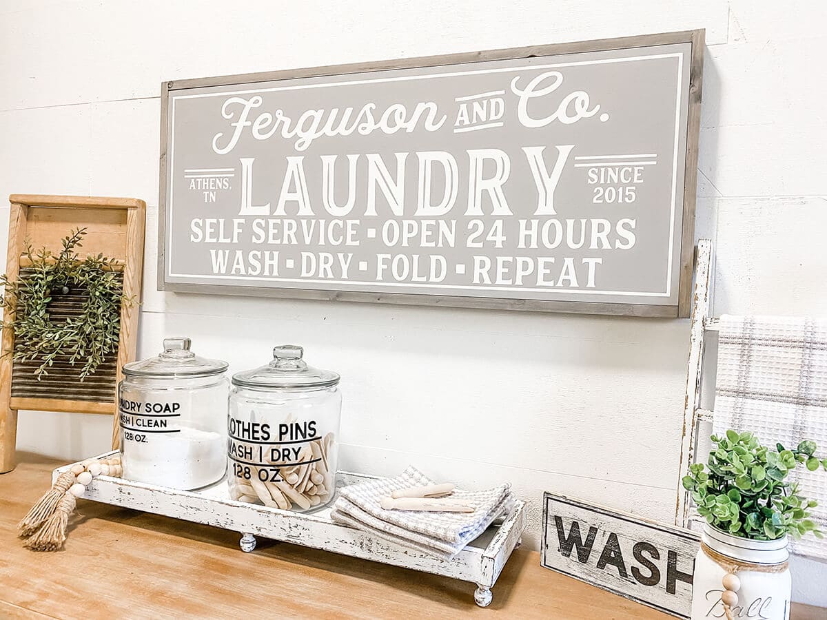 29 ideas to decorate your laundry room in vintage style - 79