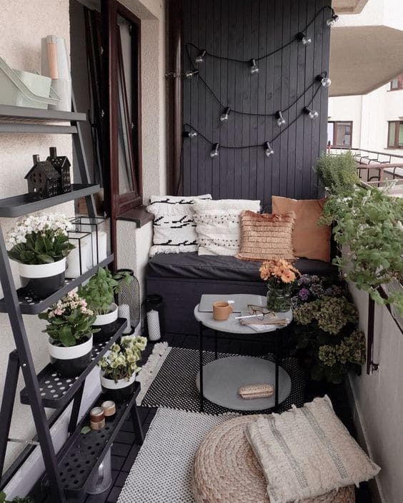 30 beautiful decoration ideas for small balconies - 125