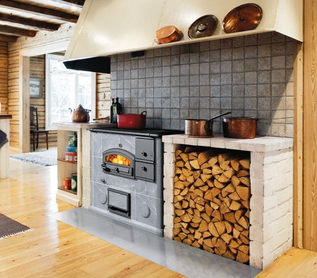 16 kitchen ideas with firewood that you will crave - 119