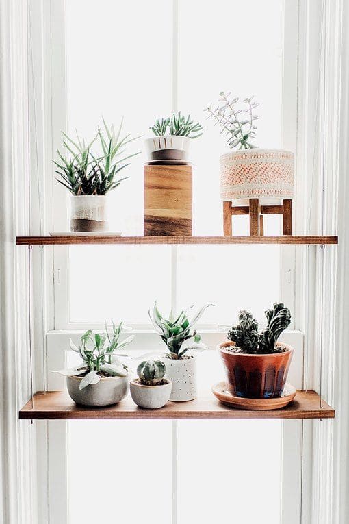 28 beautiful plant shelves for your home - 131