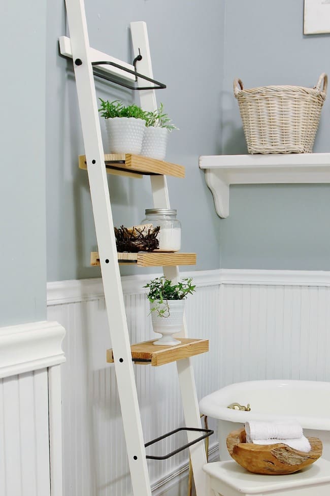 24 clever bathroom shelf ideas to save your space - 85
