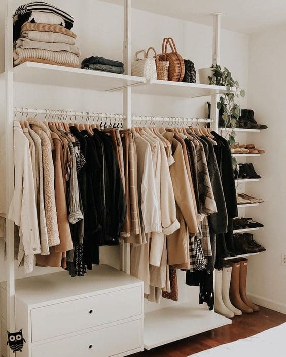 25 clever bedroom storage ideas for clothes - 85