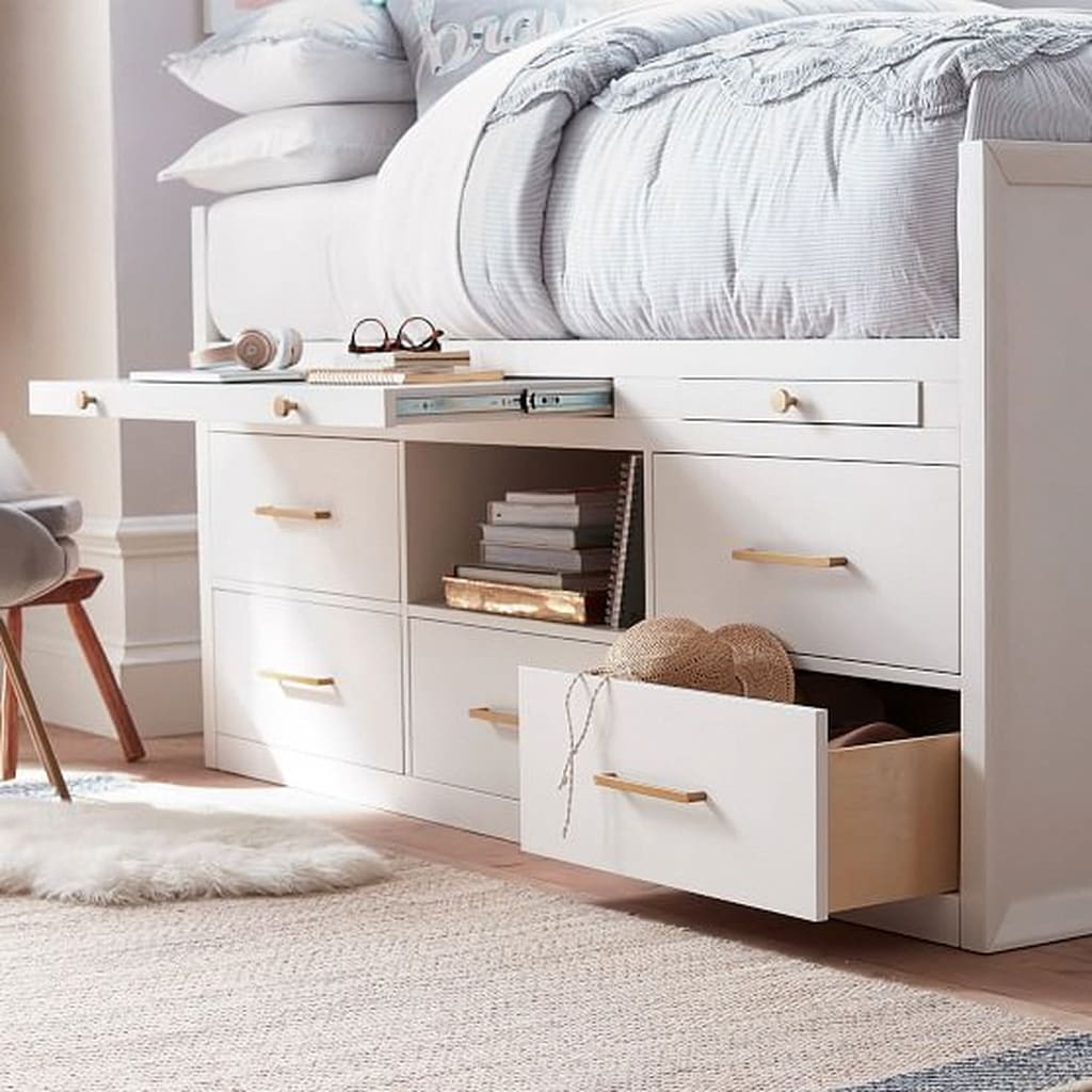 23 creative storage bed ideas to add to your bag - 191