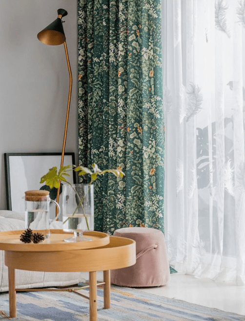20 creative ideas for living room curtains - 145
