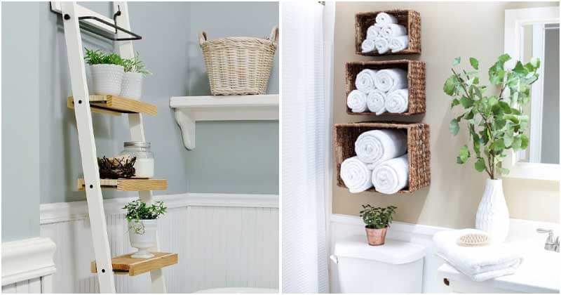 24 clever bathroom shelving ideas to save your space