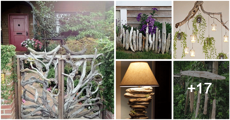 21 Creative And Easy Driftwood Ideas For Home And Garden