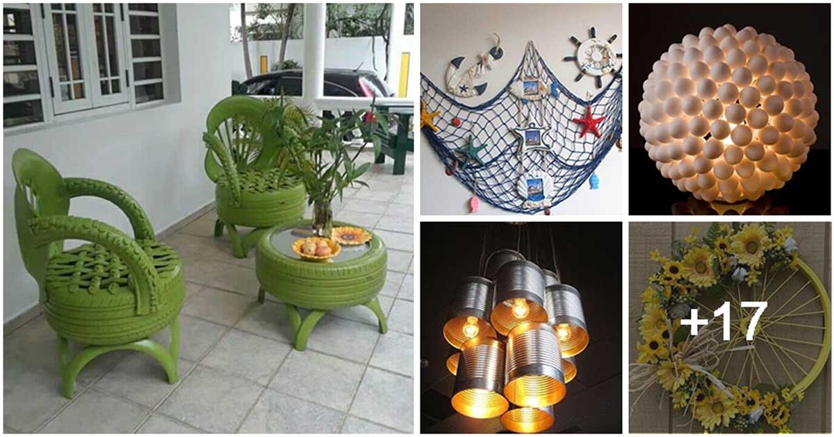 23 DIY Upcycled Old Item Ideas To Decorate Your Home