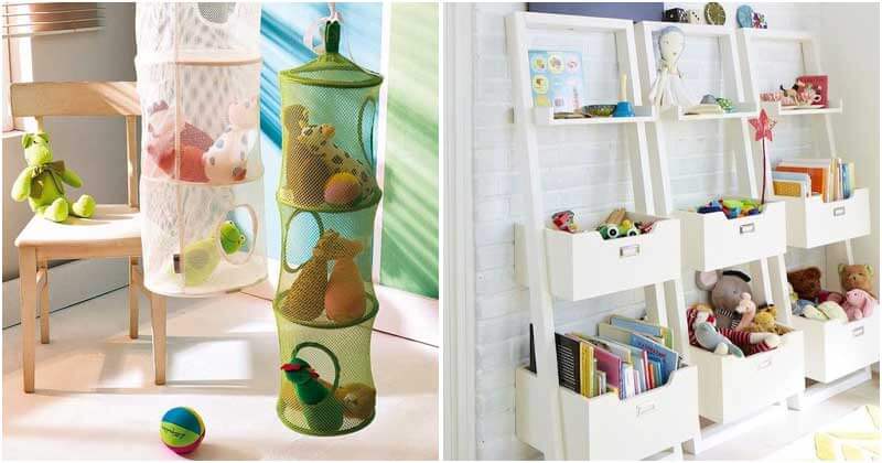 29 Best Toy Storage Ideas For Your Kids