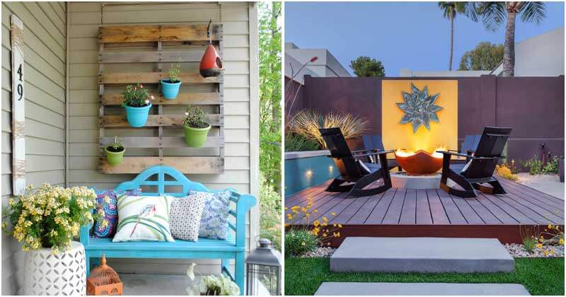 26 beautiful outdoor wall decor ideas