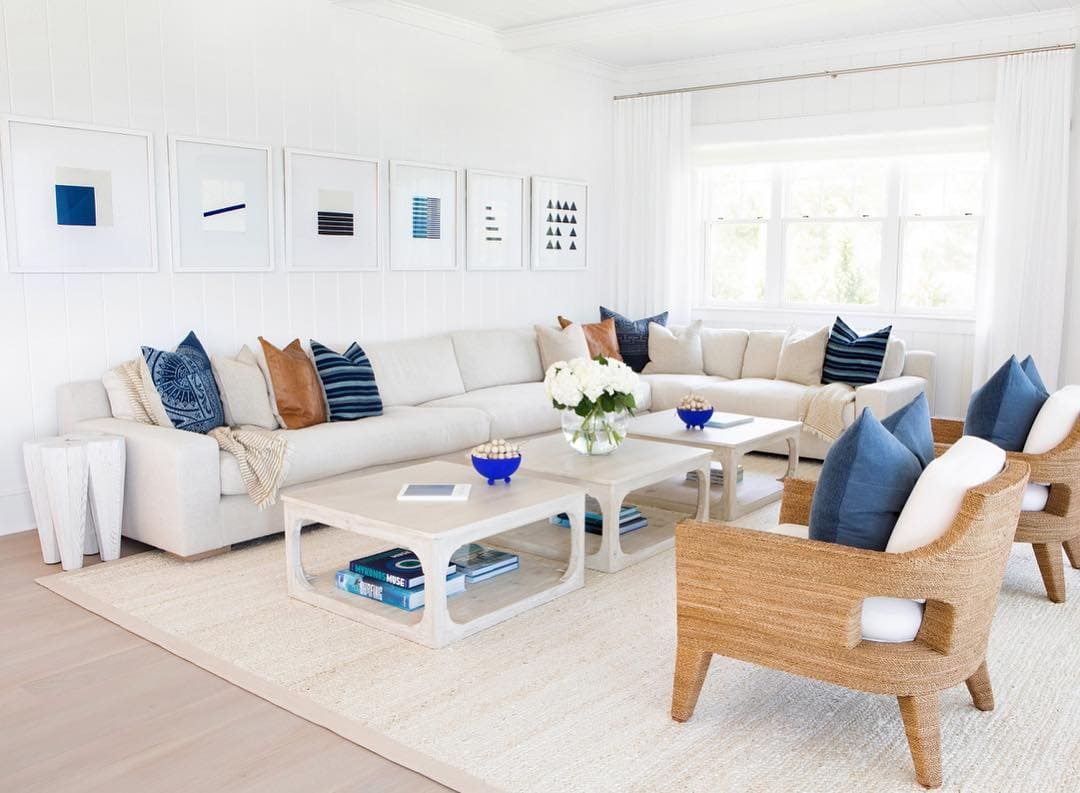Stunning Beach House Living Room Designs - 81