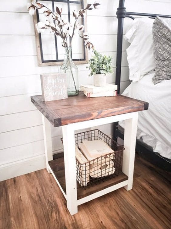 25 inspiring ideas to make your own bedside table - 83