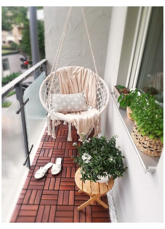30 beautiful decoration ideas for small balconies - 117