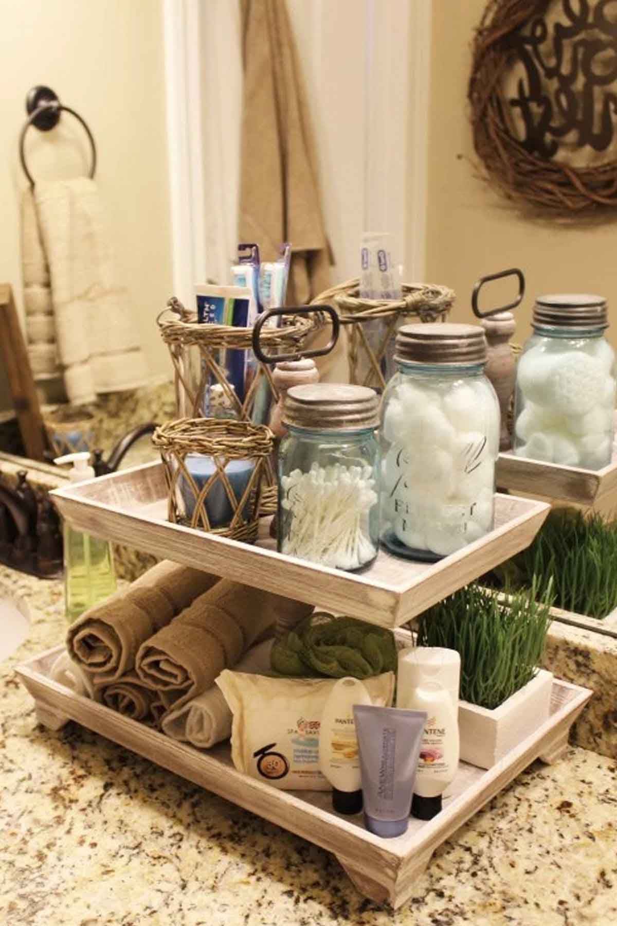 28 smart bathroom storage ideas to continue with your home - 121