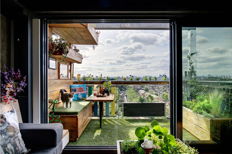 Stunning dreamy balcony ideas to connect with nature - 73