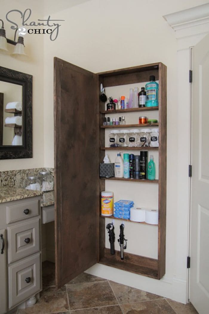 28 smart bathroom storage ideas to continue with your home - 127
