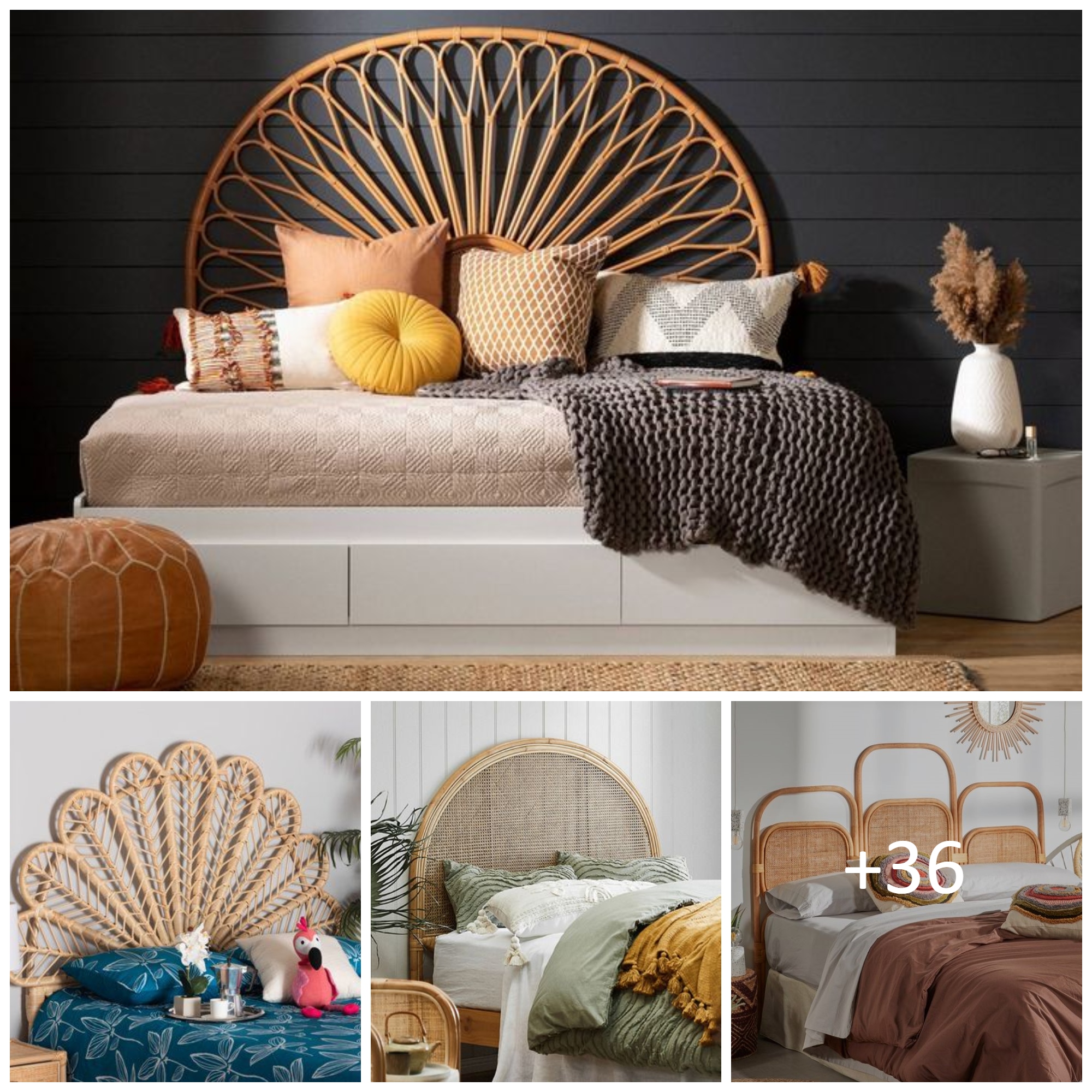 Stunning Rattan Beds & Headboards For The Bedroom