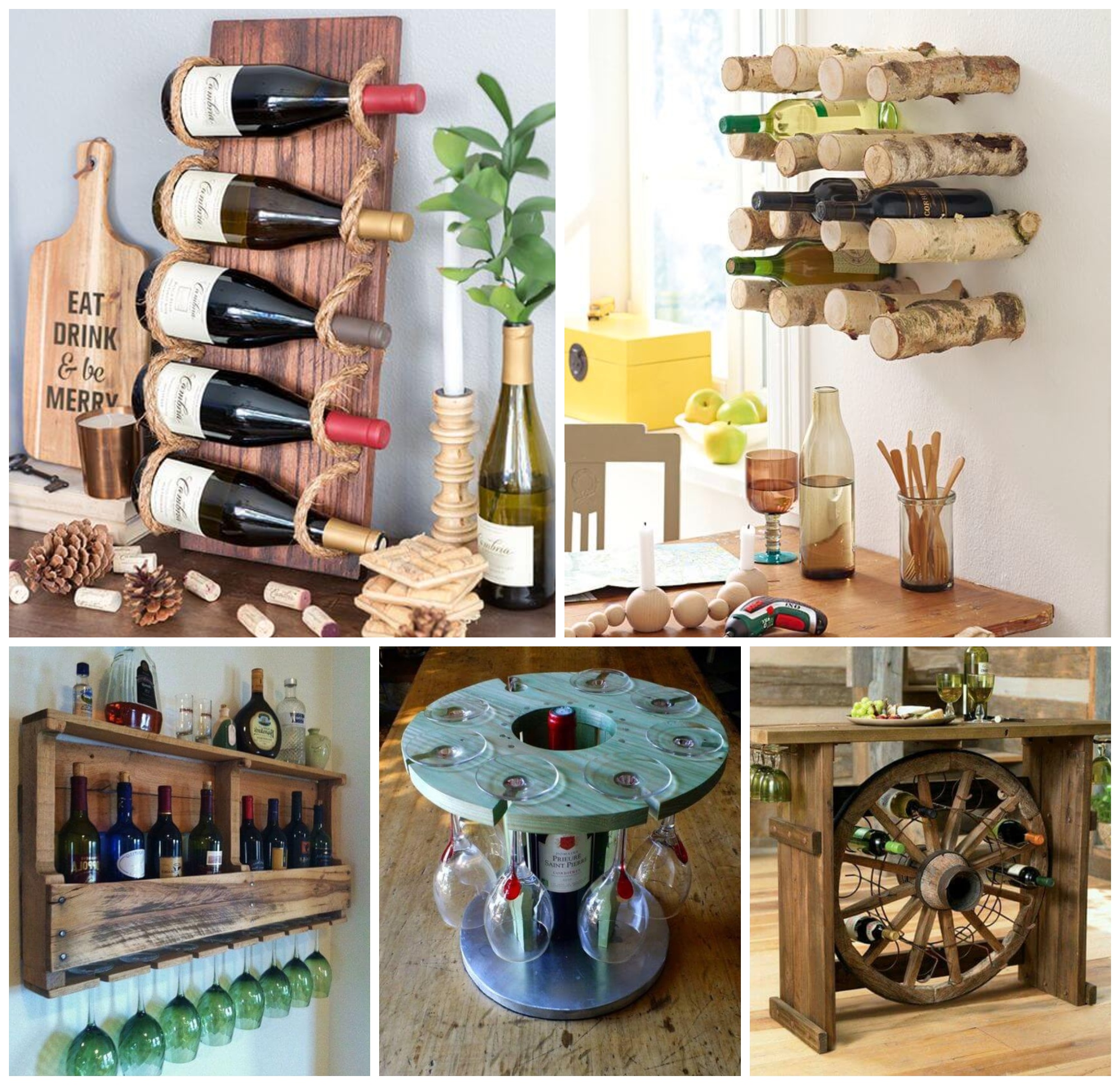 20 Clever DIY Wine Rack Ideas