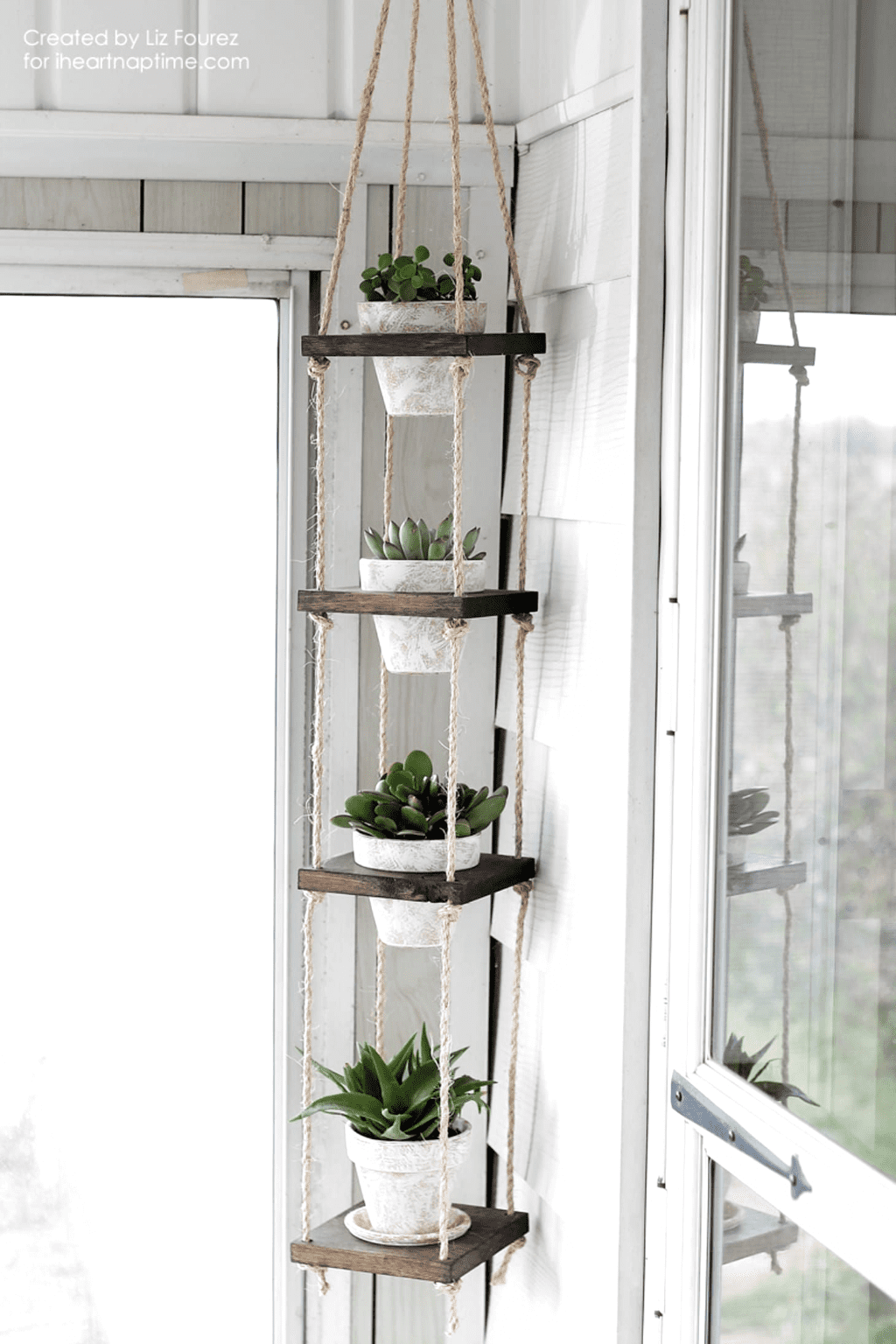 20 best ideas to make your own bathroom plant shelves - 157