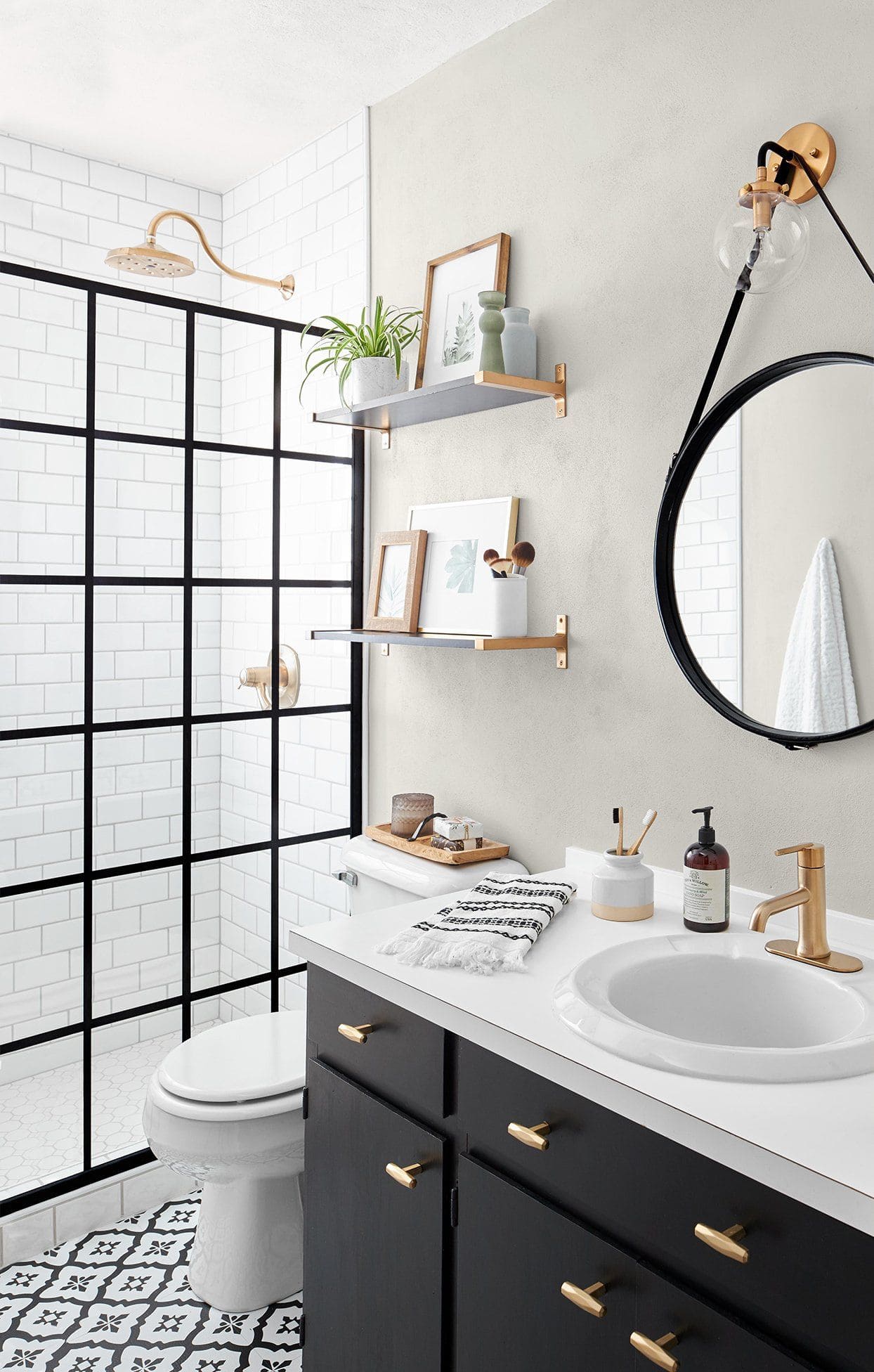 28 smart bathroom storage ideas to continue with your home - 107