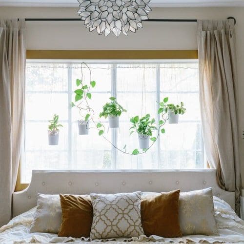 22 great decorating ideas to spice up bedroom windows - 187