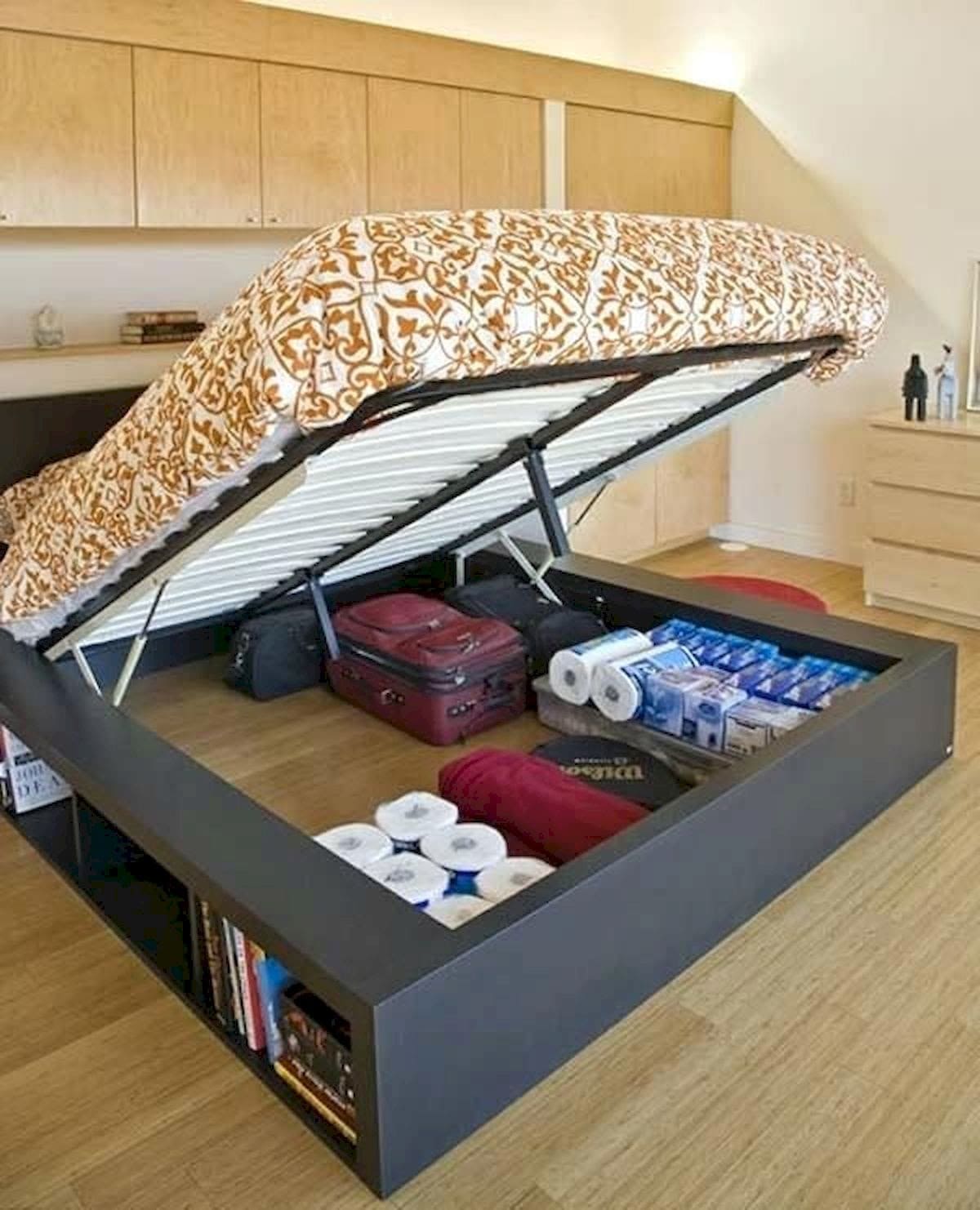 23 creative storage bed ideas to add to your bag - 175