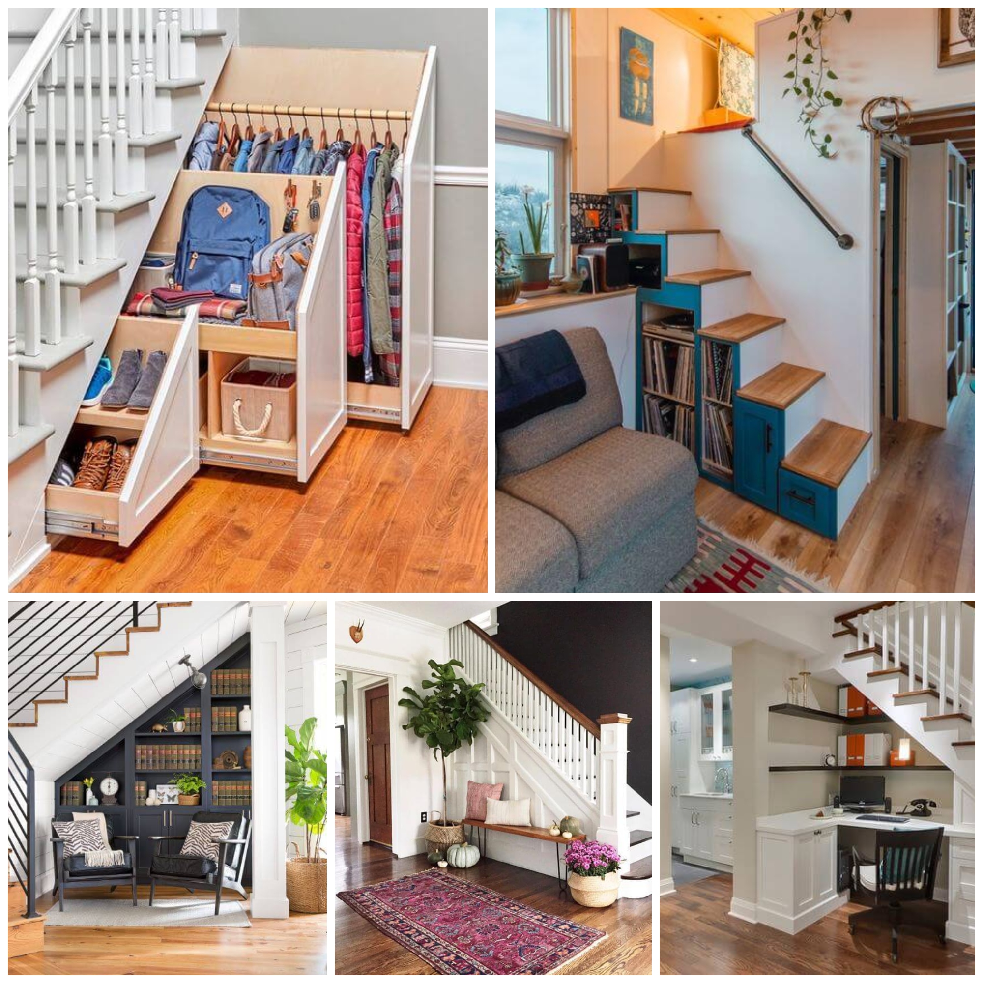 Brilliant Decorating Ideas Under The Staircases